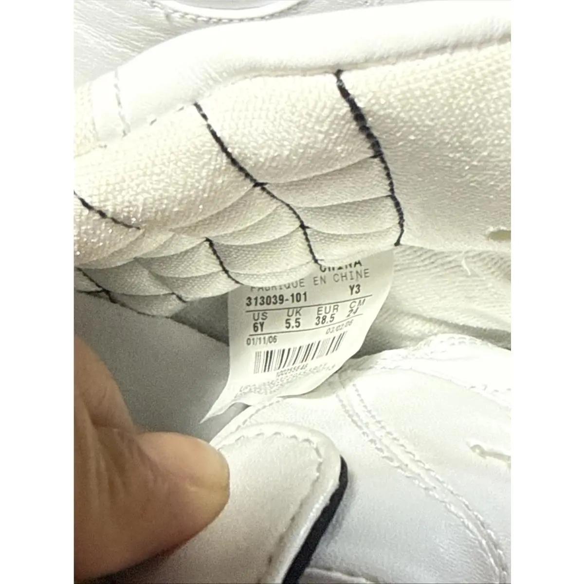 Nike shoes - Air Jordan 21 - Air - 313039 101 - White 9