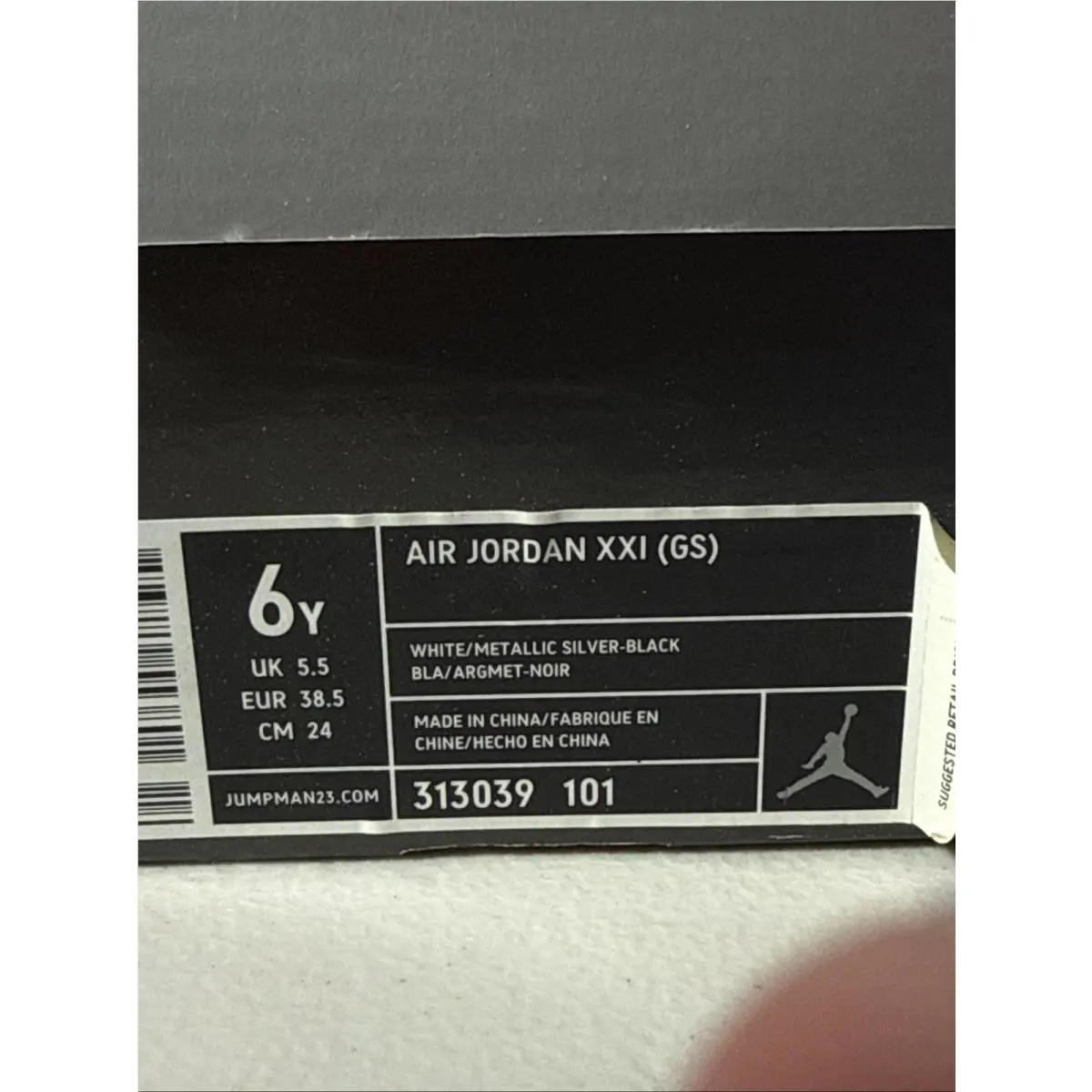 Nike shoes - Air Jordan 21 - Air - 313039 101 - White 10