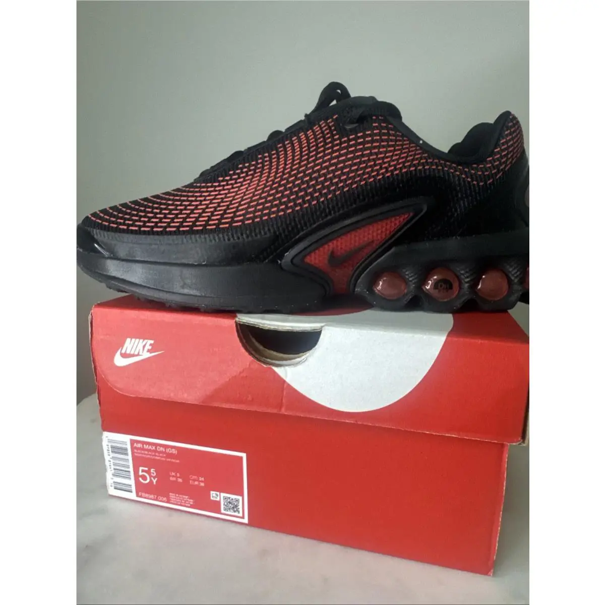 Nike shoes - Air Max DN (GS) - Air Max - FB8987-006 - Black, Red 12