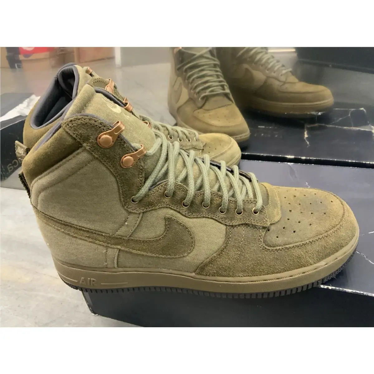 Nike shoes - Nike Air Force 1 - Air Force - 525316-011 - Black 2