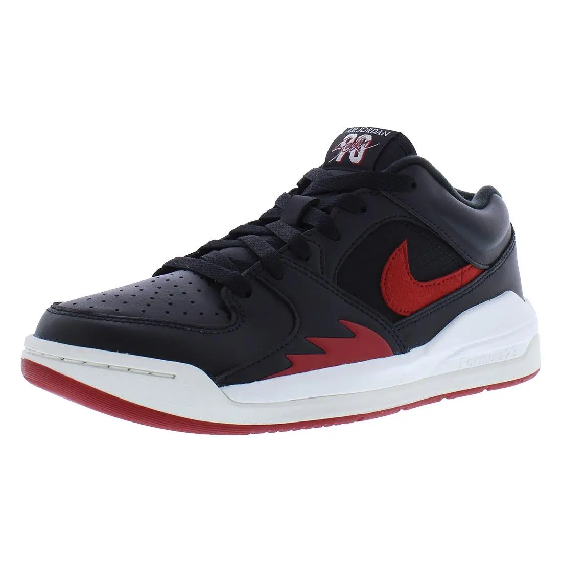 Nike Jordan Stadium 90 Womens Shoes Size 7.5 Color: Black/gym Red/white/sail