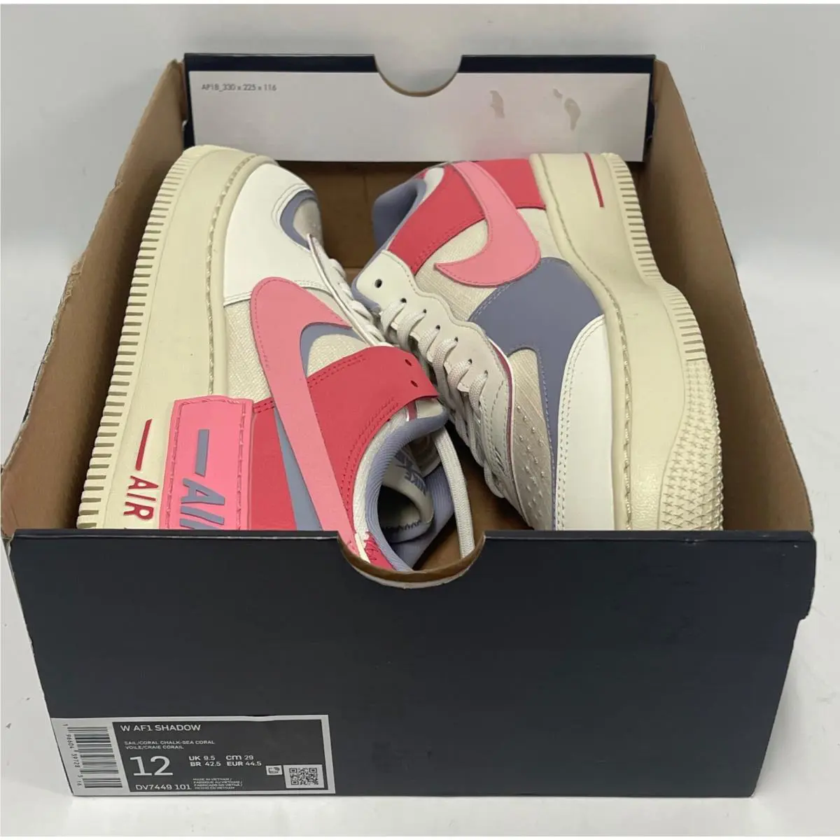 Nike shoes - Nike Air Force 1 - Air Force - DV7449 001 - Sail Coral Chalk (UPC: 196604397285) 8