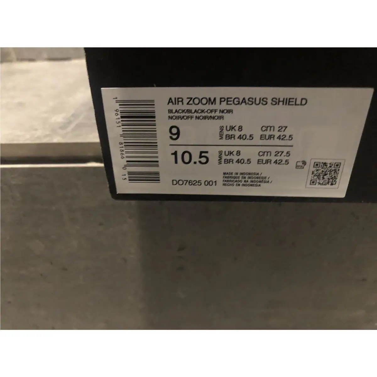 Nike shoes - Nike Air Zoom Pegasus - Air Zoom Pegasus - Black 10