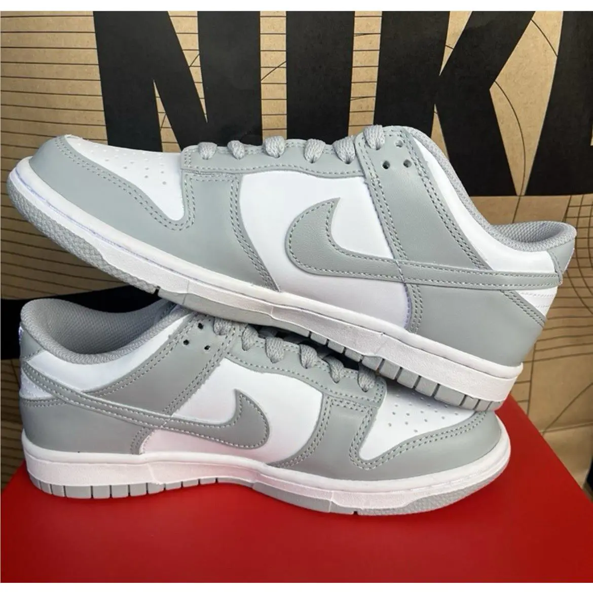 Nike shoes - Nike Dunk Low - Dunk Low - FB9109-123 - Gray (UPC: 197863532479) 0