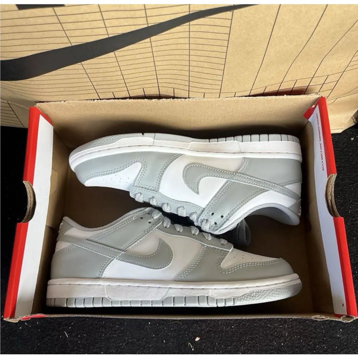 Nike shoes - Nike Dunk Low - Dunk Low - FB9109-123 - Gray (UPC: 197863532479) 4