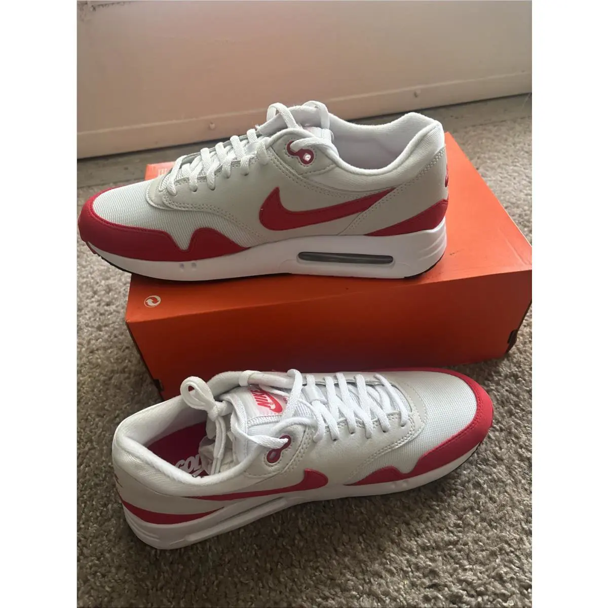Nike shoes - Nike Air Max 1 - Air Max - FQ3272-107 - Red 0