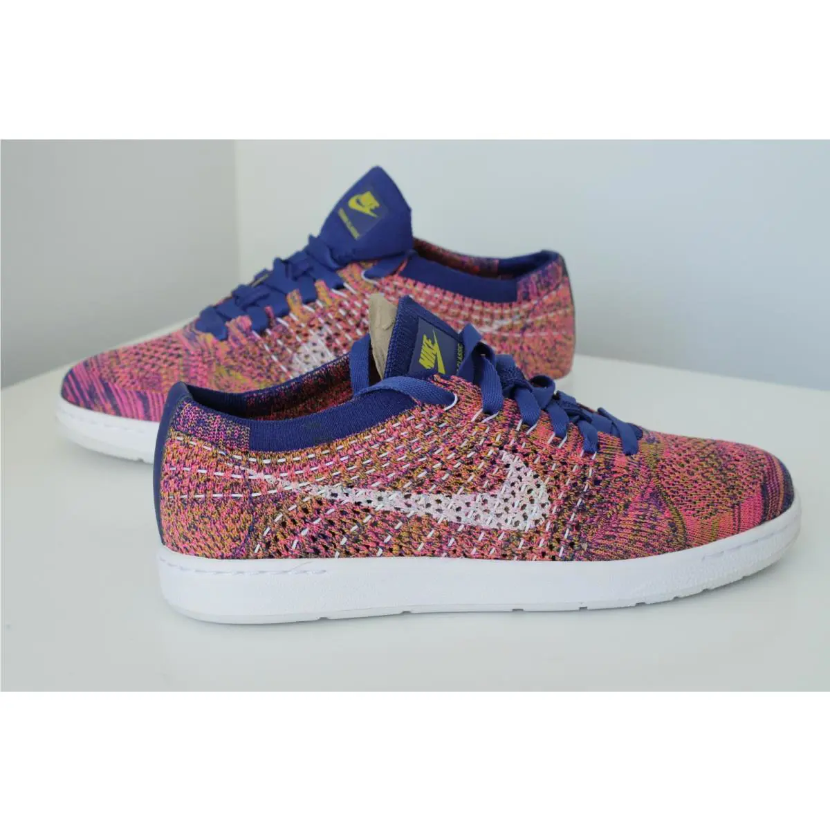 Nike shoes - Nike Tennis Classic Ultra Flyknit - 833860-400 - Blue Pink Multicolor 0