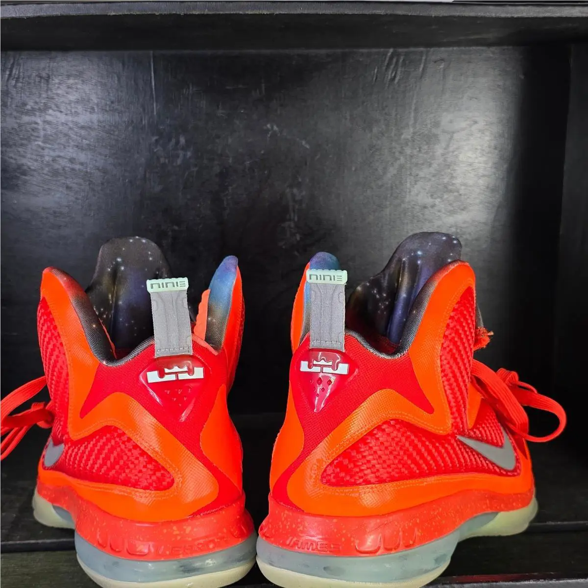 Nike shoes - LeBron 9 AS - LeBron - 520811 800 - Red 3
