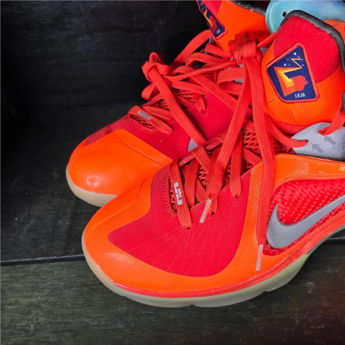 Nike shoes - LeBron 9 AS - LeBron - 520811 800 - Red 4