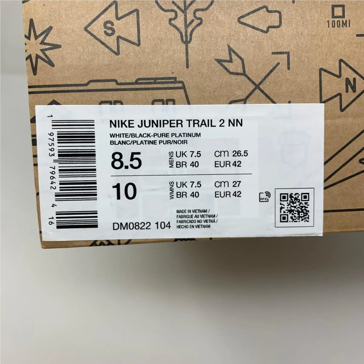 Nike shoes - Nike Juniper Trail 2 - Juniper Trail - DM0822-104 - White 4