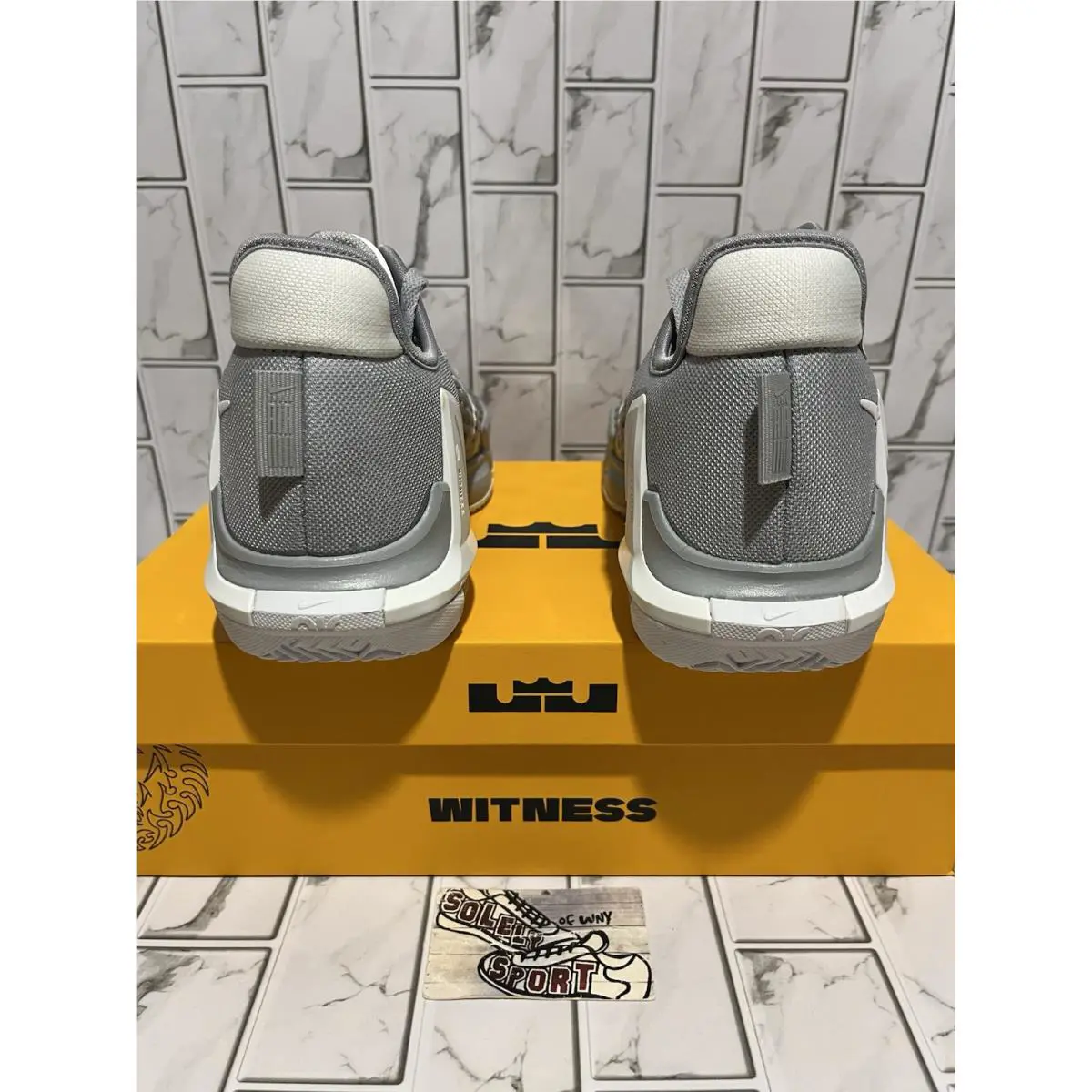 Nike shoes - Nike LeBron Witness - LeBron Witness - DO9843-001 - Gray 3