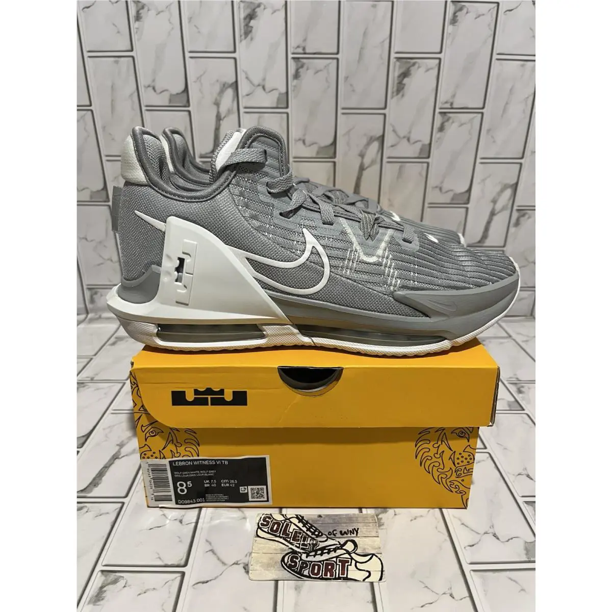 Nike shoes - Nike LeBron Witness - LeBron Witness - DO9843-001 - Gray 4