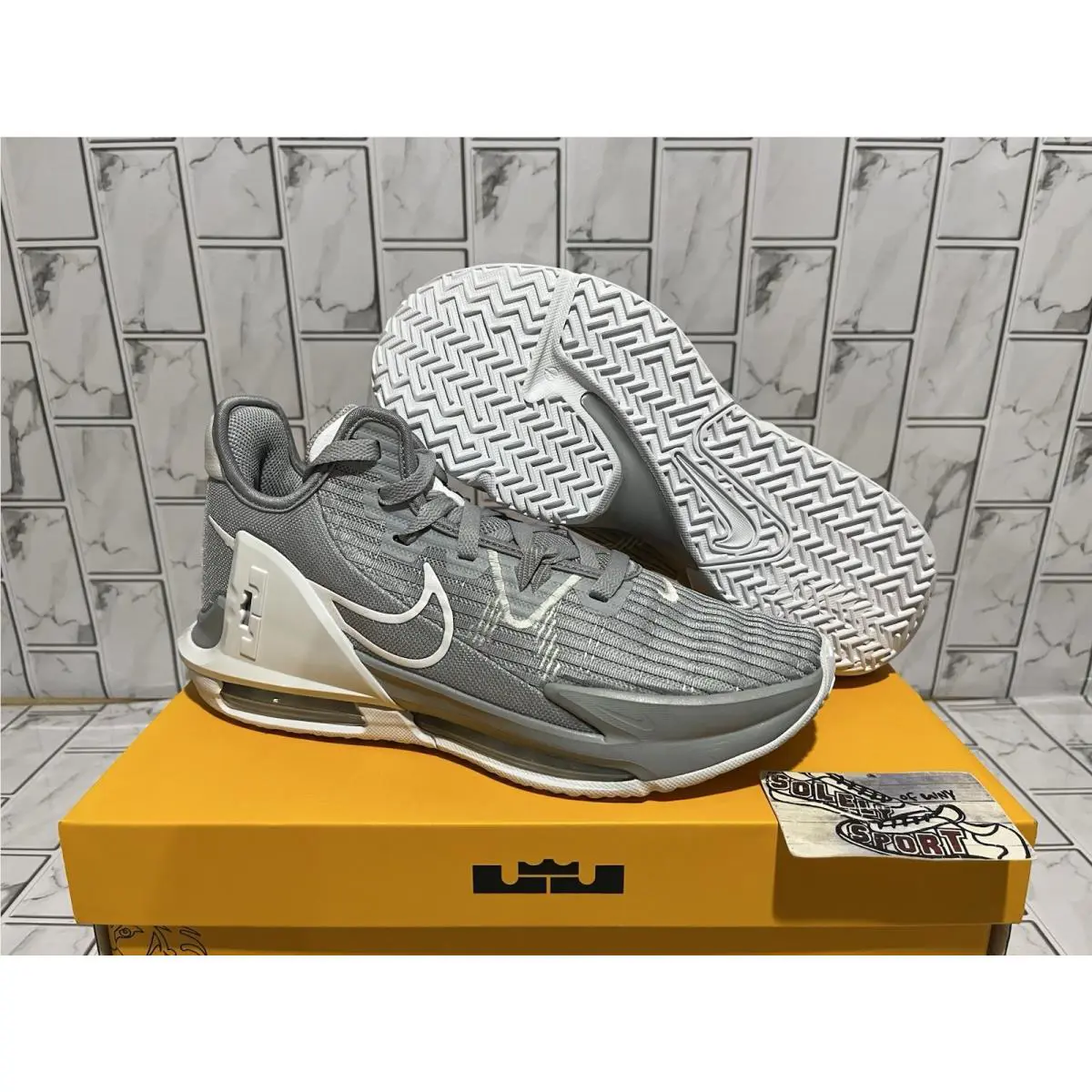 Nike shoes - Nike LeBron Witness - LeBron Witness - DO9843-001 - Gray 2