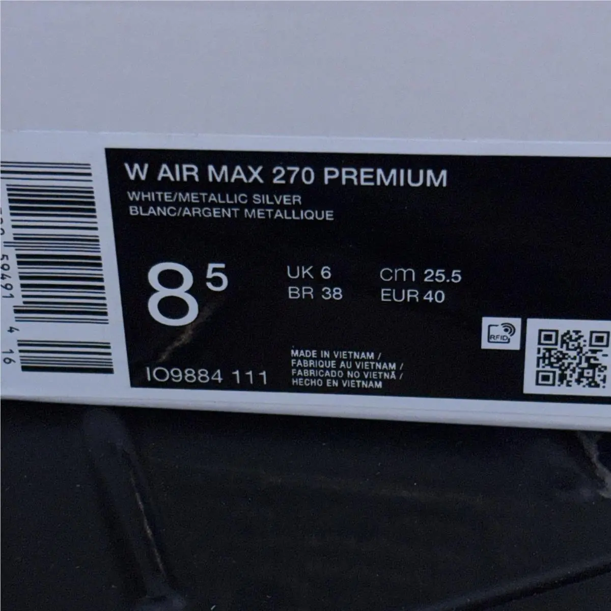 Nike shoes - Nike Air Max 270 Premium - IO9884-111 - Multicolor (UPC: 198729591968) 6