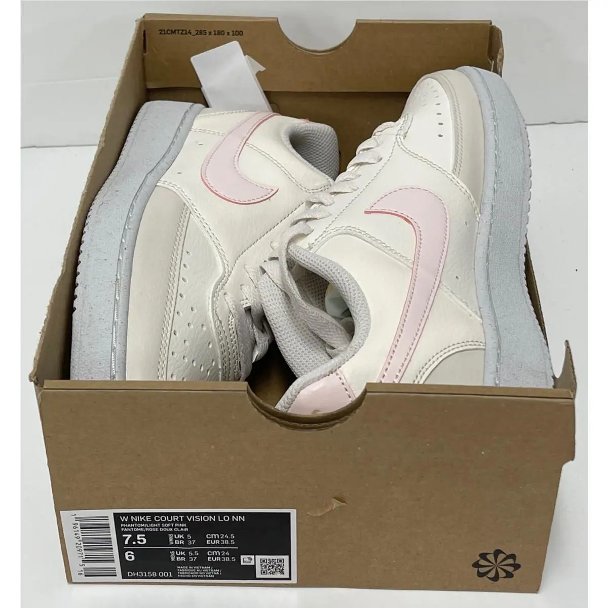 Nike shoes - Nike Court Vision - Court Vision - DH3158 001 - Phantom Light Soft Pink (UPC: 196149209715) 8
