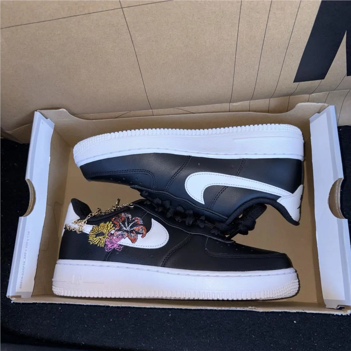 Nike shoes - Nike Air Force 1 - Air Force - IB6644-001 - Black 5