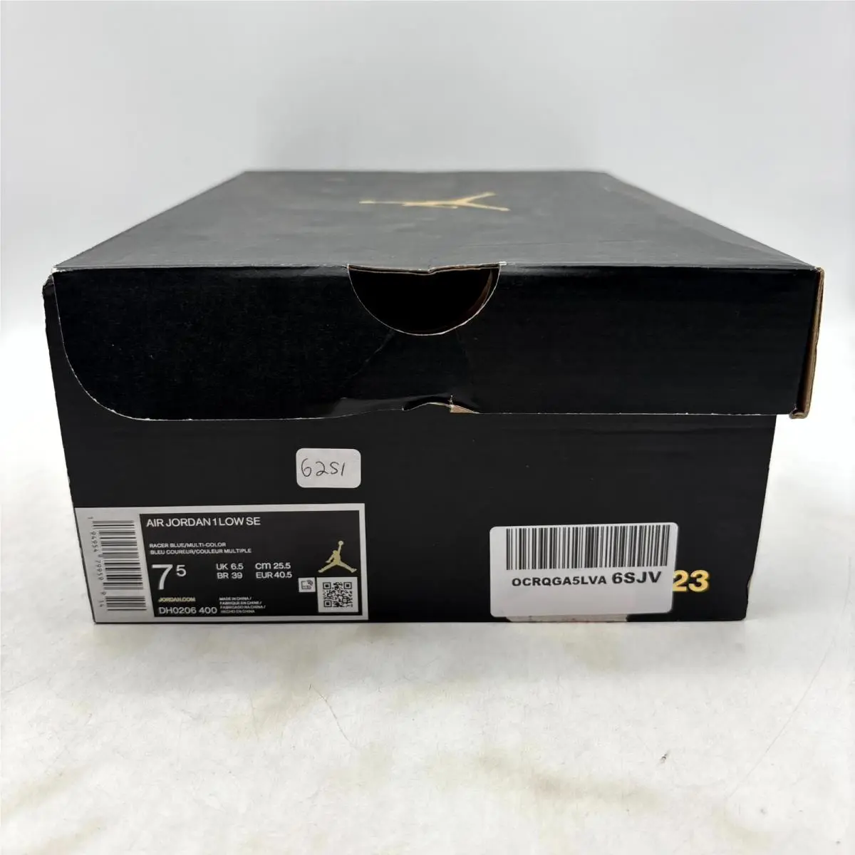 Nike shoes - Nike Air Jordan 1 Low DH0206-400 - DH0206-400 - Blue (UPC: 194954799599) 6