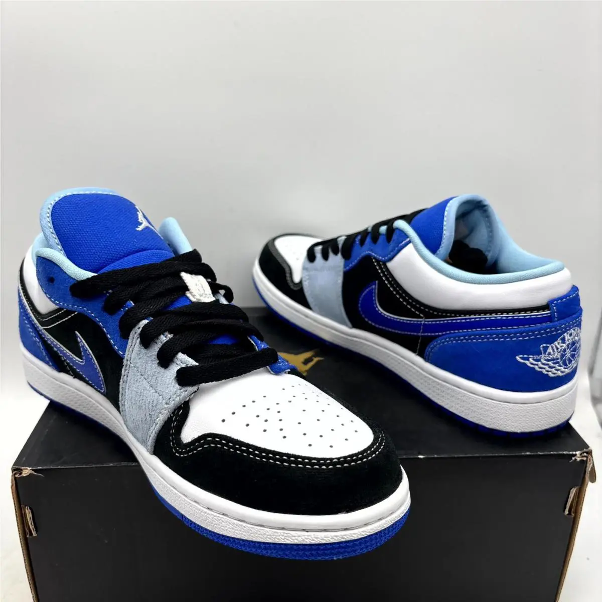 Nike shoes - Nike Air Jordan 1 Low DH0206-400 - DH0206-400 - Blue (UPC: 194954799599) 5