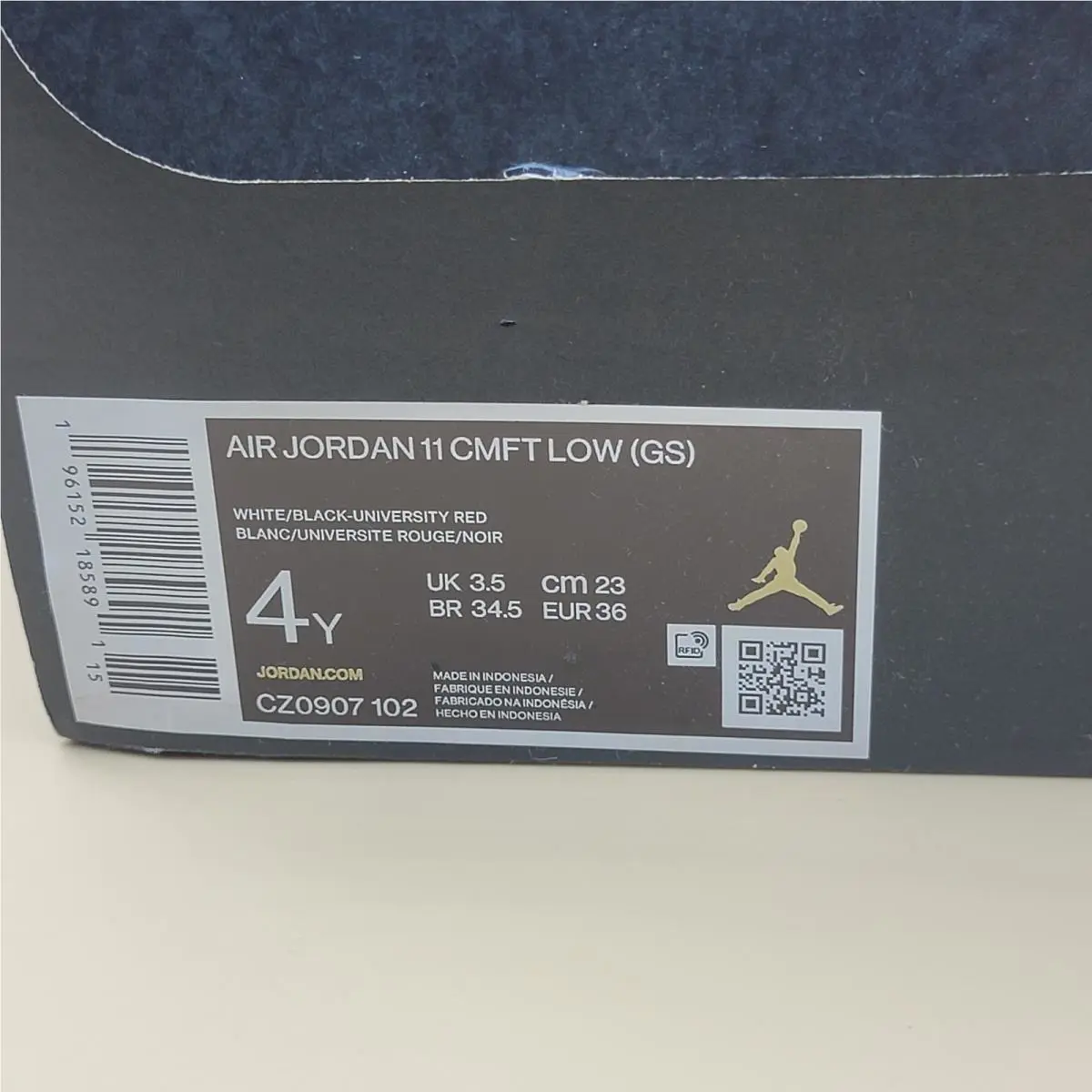 Nike shoes - Air Jordan 11 - Air - CZ0907 102 - White (UPC: 196152185891) 0