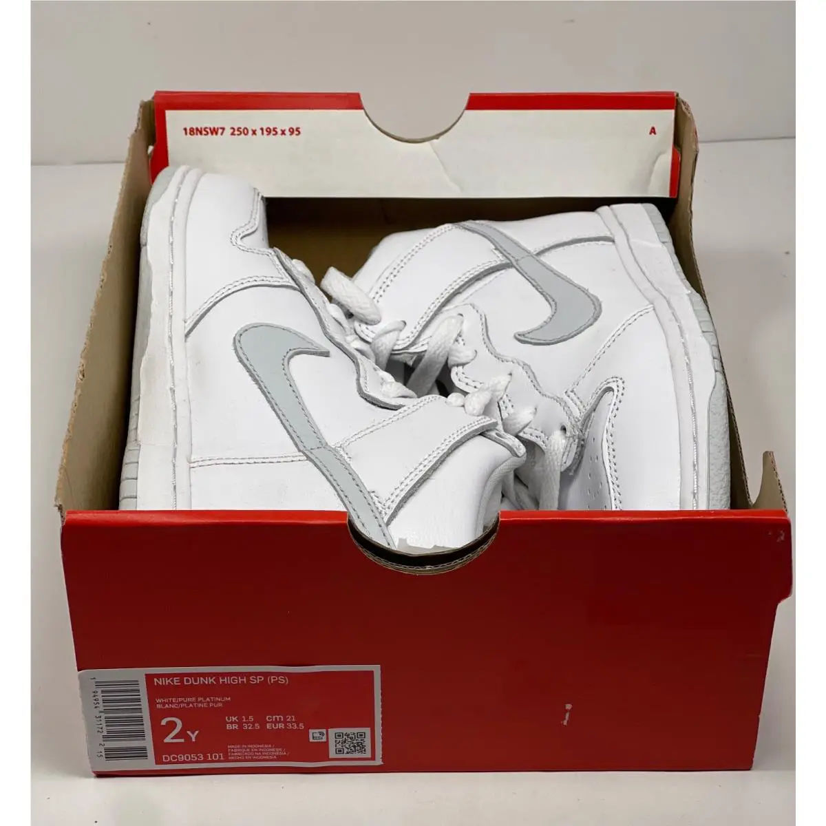 Nike shoes - Dunk HIgh SP PS - Dunk HIgh - Pure Platinum (UPC: 194954311722) 8