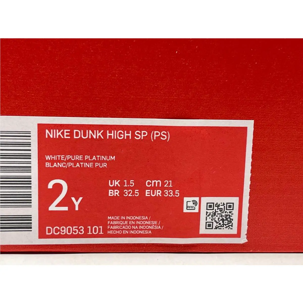 Nike shoes - Dunk HIgh SP PS - Dunk HIgh - Pure Platinum (UPC: 194954311722) 9
