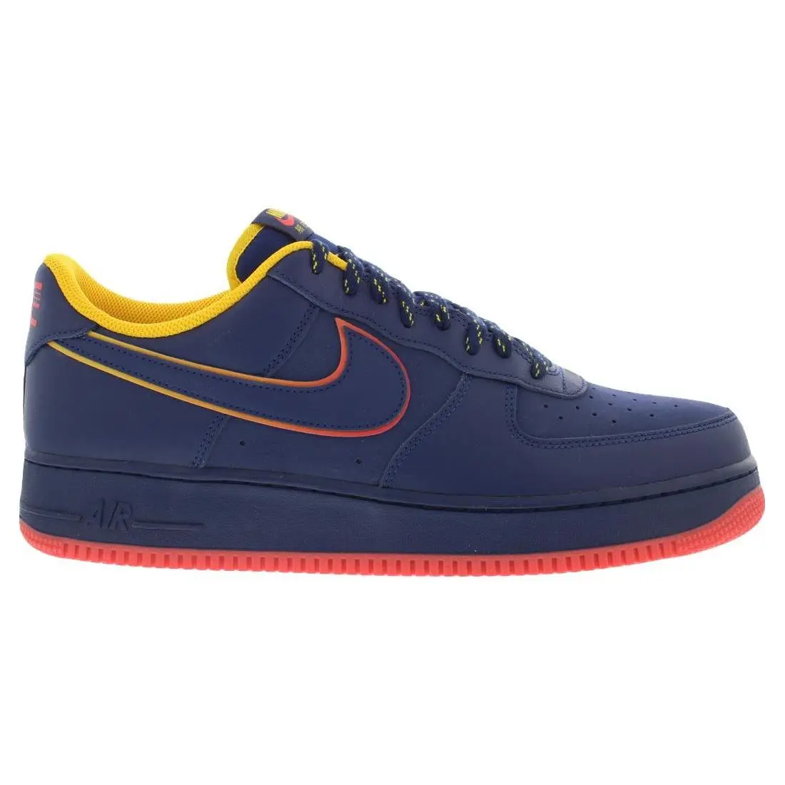 Nike Air Force 1 `07 LV8 Leather Unisex Shoes Size 14 Color: Midnight