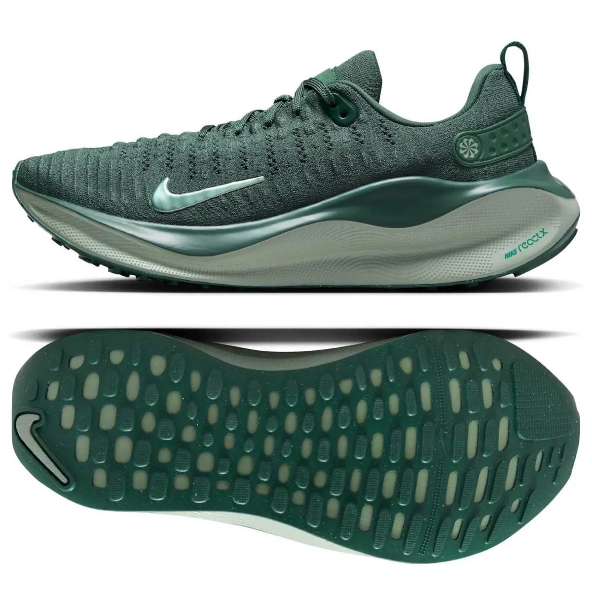 Nike W Reactx Infinity Run 4 Vintage Green DR2670-304 Women`s Shoes Sz 6.5
