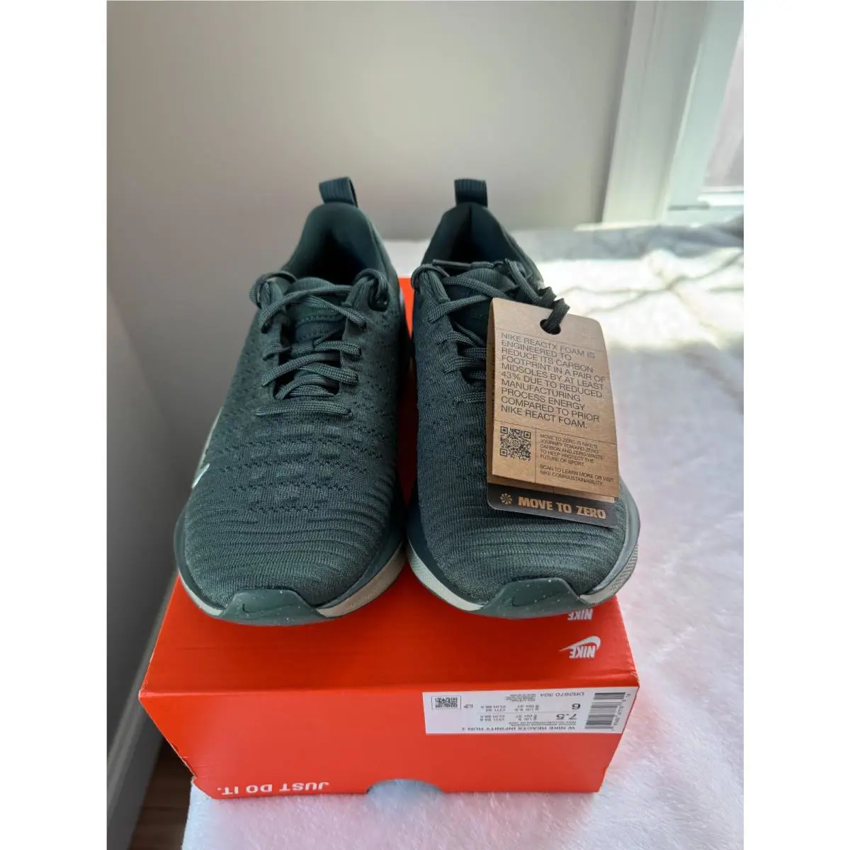 Nike shoes - Nike ReactX Infinity Run - ReactX Infinity Run - DR2670-304 - Green (UPC: 197600677708) 8