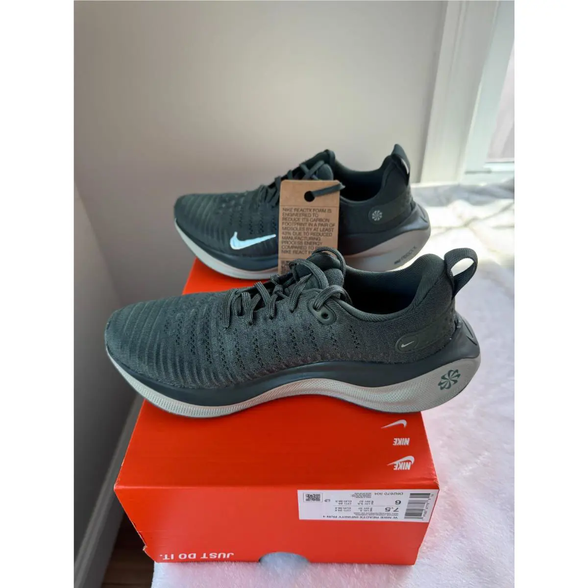 Nike shoes - Nike ReactX Infinity Run - ReactX Infinity Run - DR2670-304 - Green (UPC: 197600677708) 9