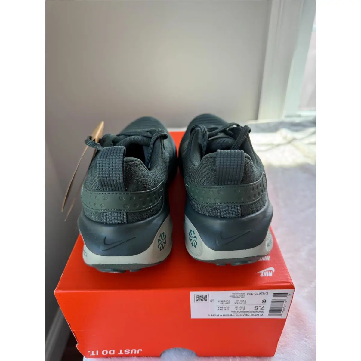 Nike shoes - Nike ReactX Infinity Run - ReactX Infinity Run - DR2670-304 - Green (UPC: 197600677708) 10