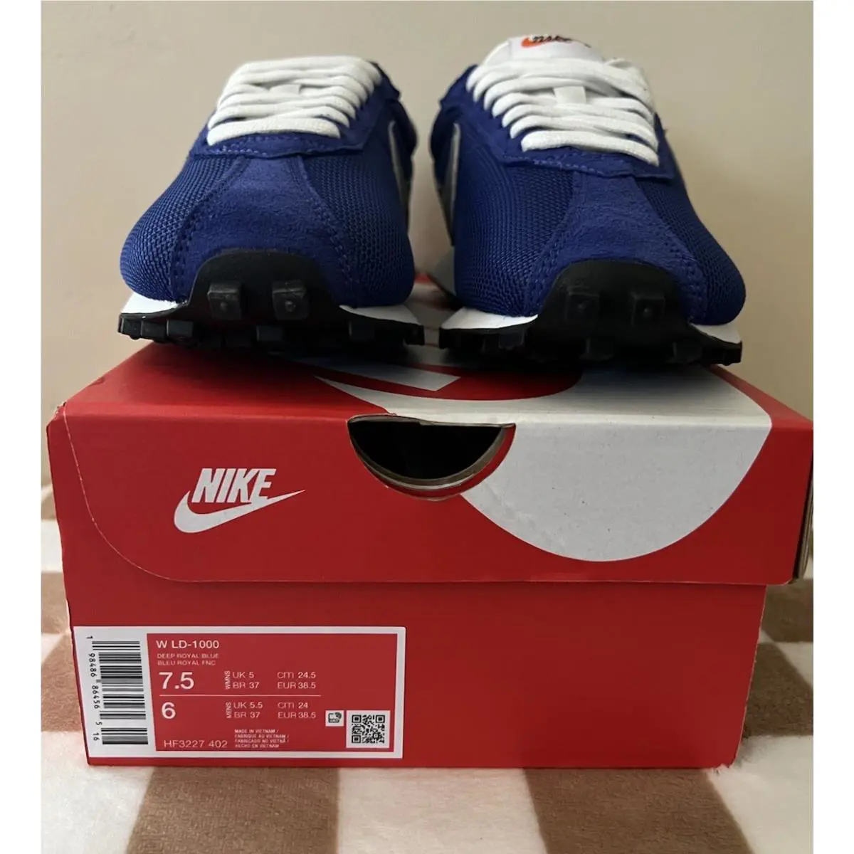 Nike shoes - Nike LD - HF3227 402 - Deep Roayl Blue/Metallic Silver 11