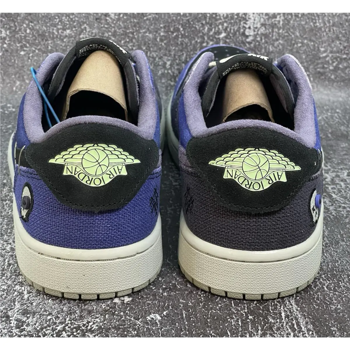 Nike shoes - Air Jordan 1 Low - Air Low - Purple 0