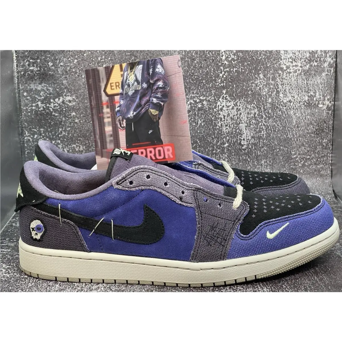 Nike shoes - Air Jordan 1 Low - Air Low - Purple 2