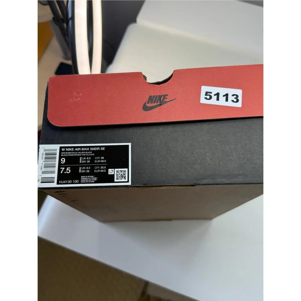 Nike shoes - Nike Air Max SNDR SE - White 5