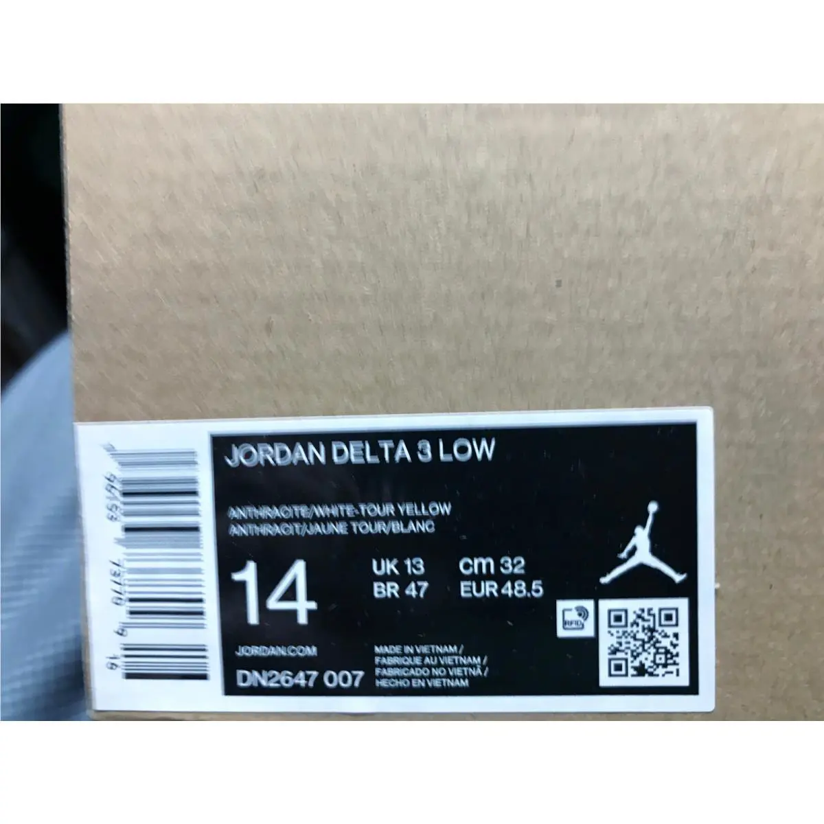 Nike shoes - Jordan Delta 3 - Delta - DN2647-007 - Gray (UPC: 196153737709) 3