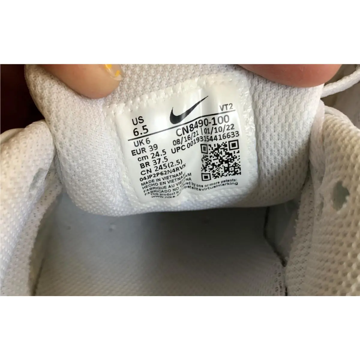 Nike shoes - Nike Air Max 90 - Air Max - CQ8490-100 - White 5
