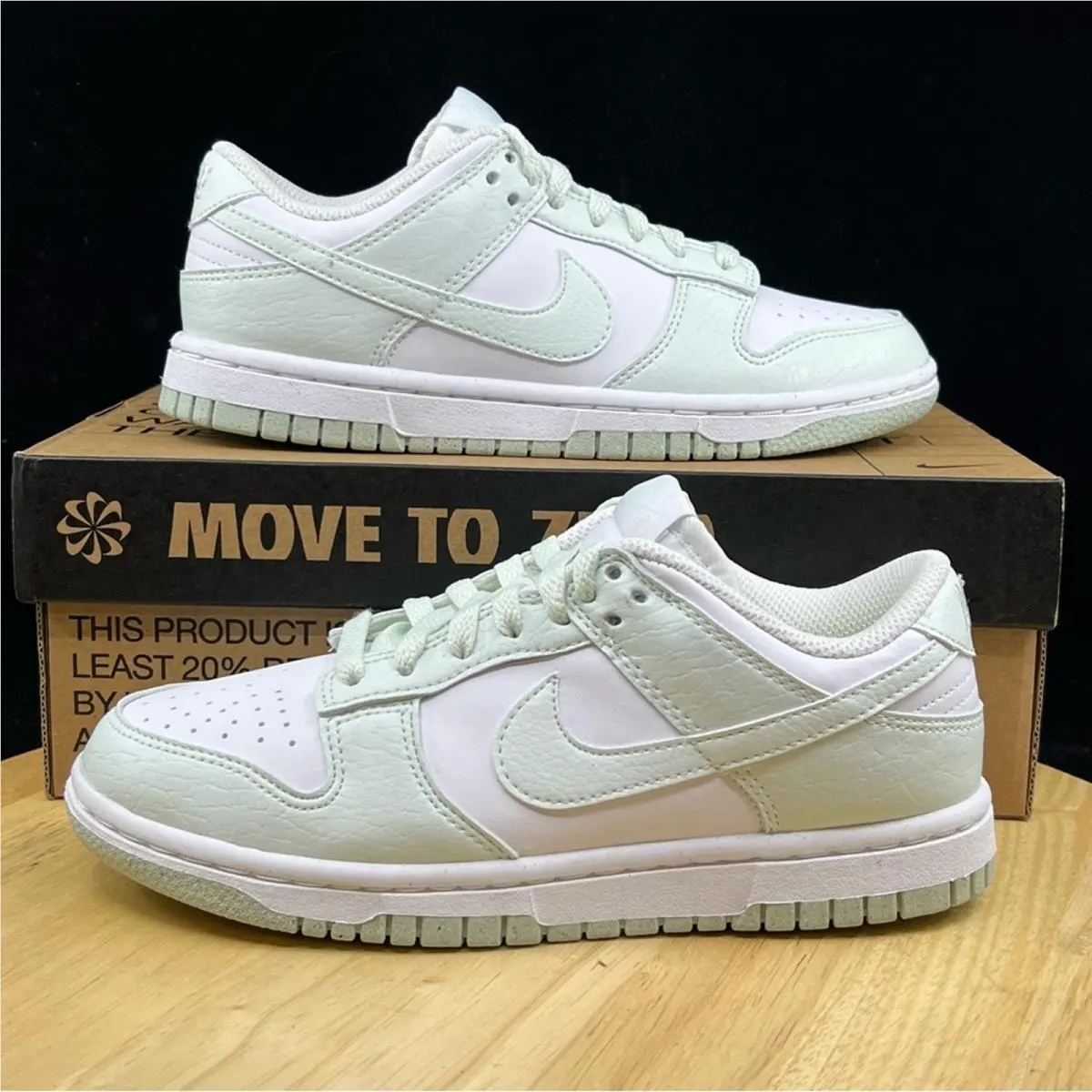 Nike Dunk Low Next Nature White Mint Green DN1431-102 Women’s Size 5.5
