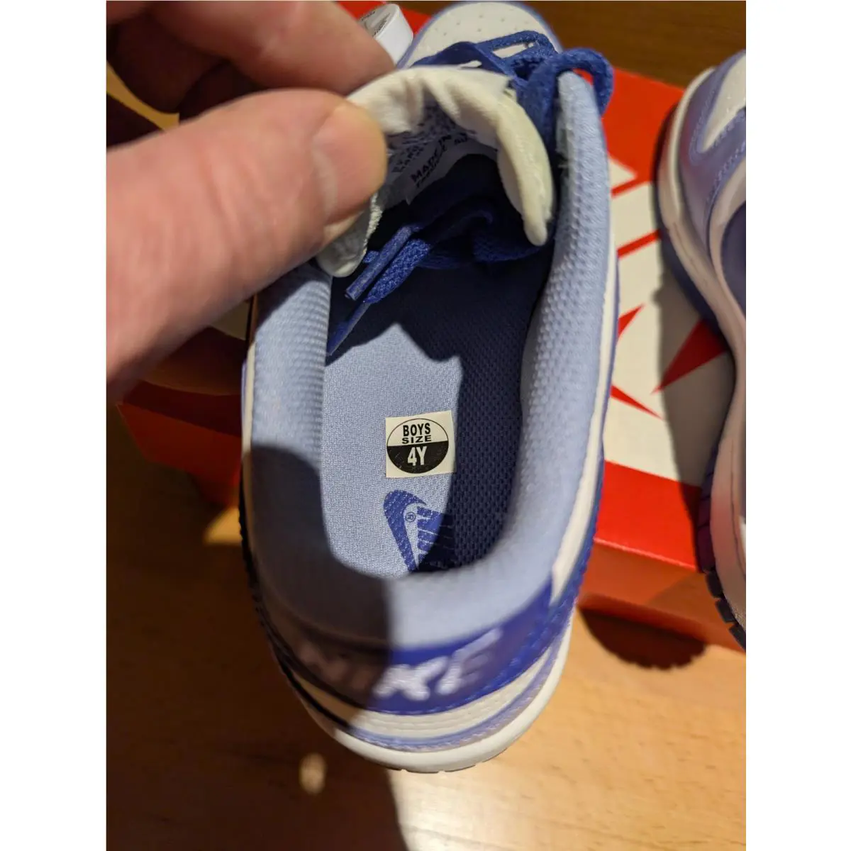 Nike shoes - Nike Dunk Low Blueberry (GS) - DZ4456-100 - Blue 4