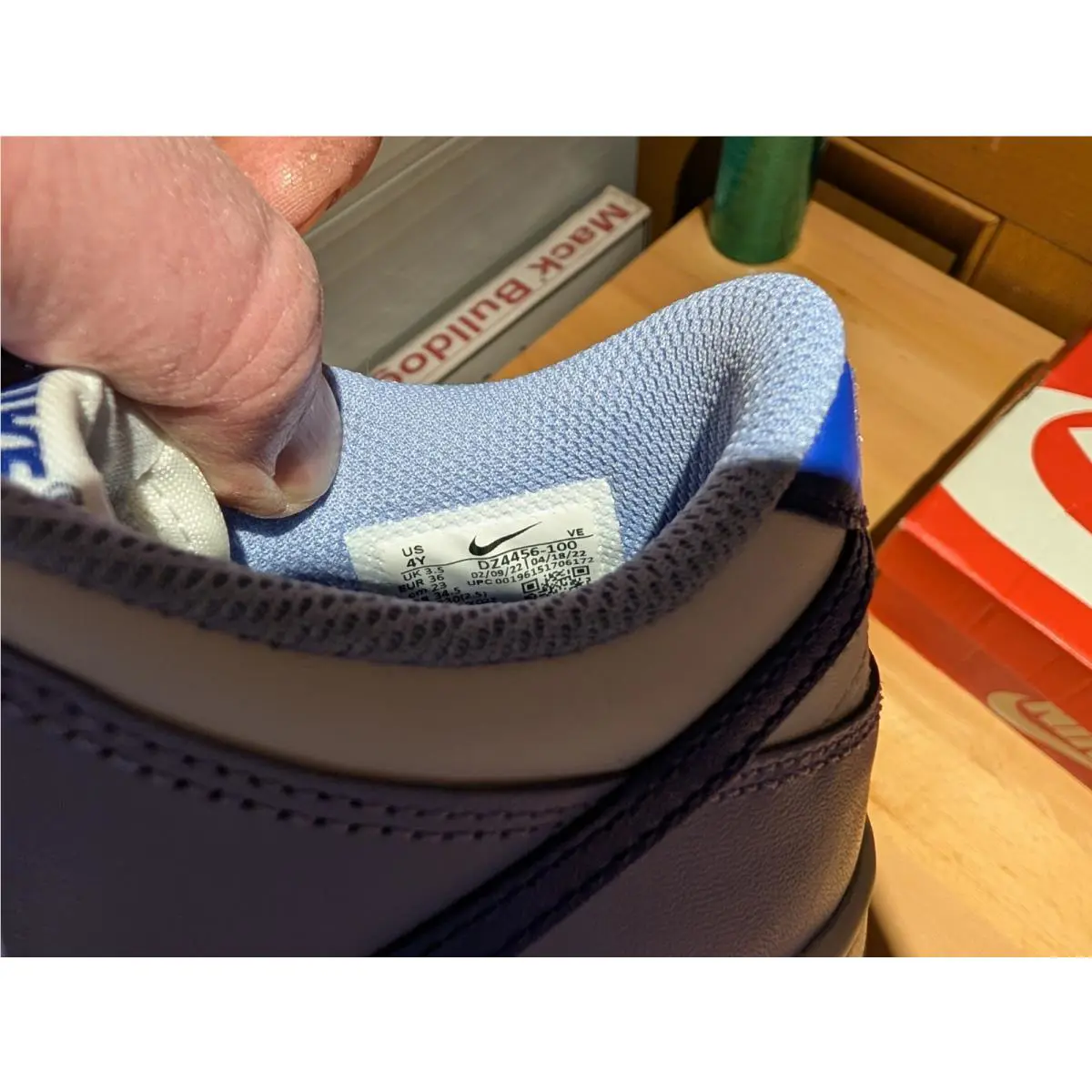Nike shoes - Nike Dunk Low Blueberry (GS) - DZ4456-100 - Blue 5