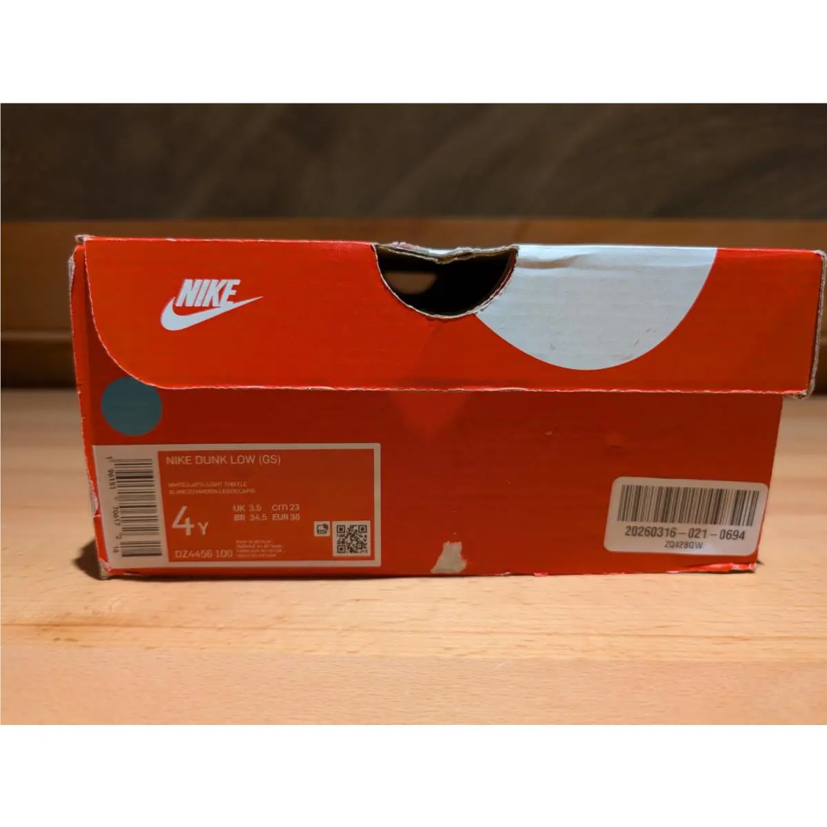 Nike shoes - Nike Dunk Low Blueberry (GS) - DZ4456-100 - Blue 6