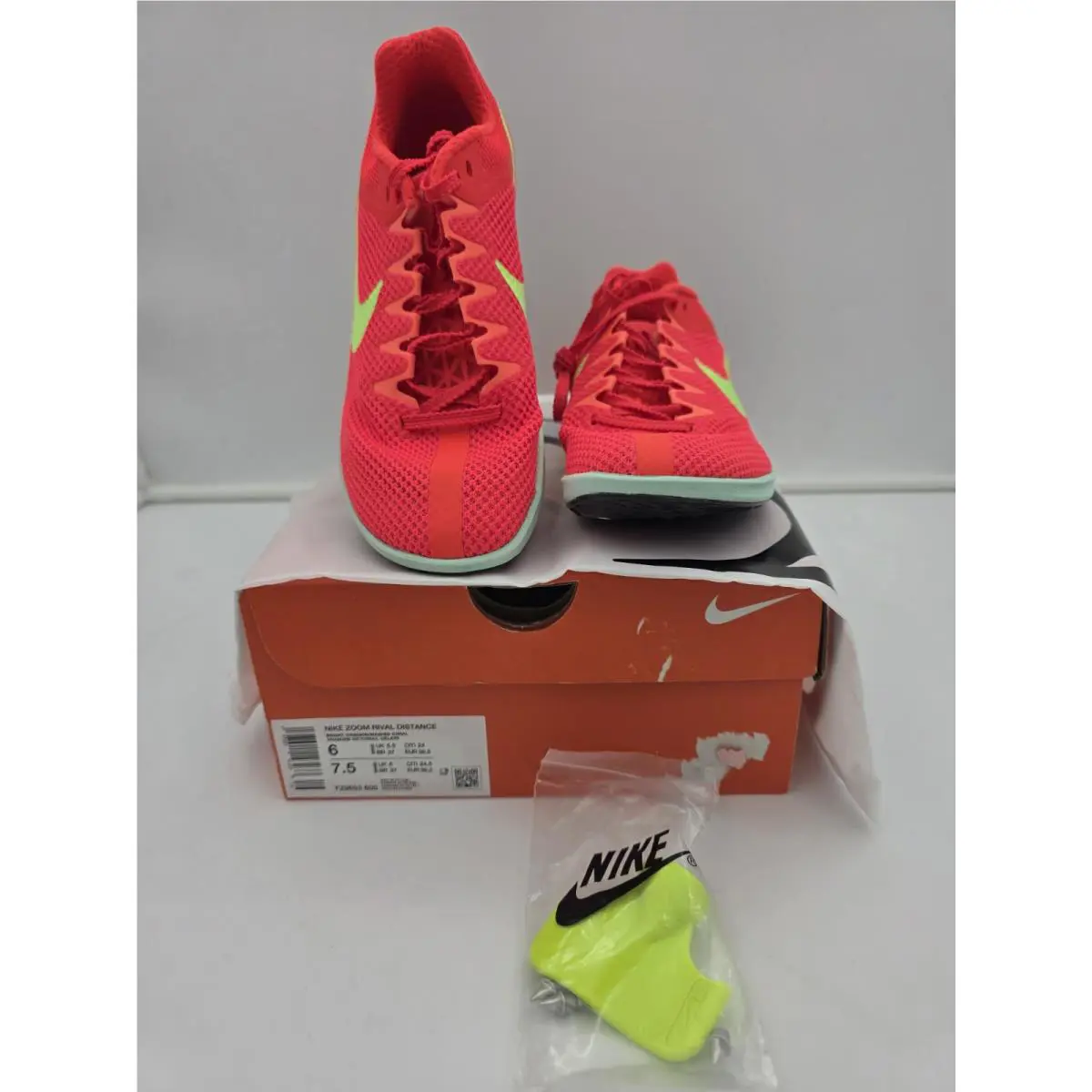 Nike shoes - Nike Zoom Rival - Zoom Rival - FZ9653-600 - Crimson (UPC: 197601143233) 0