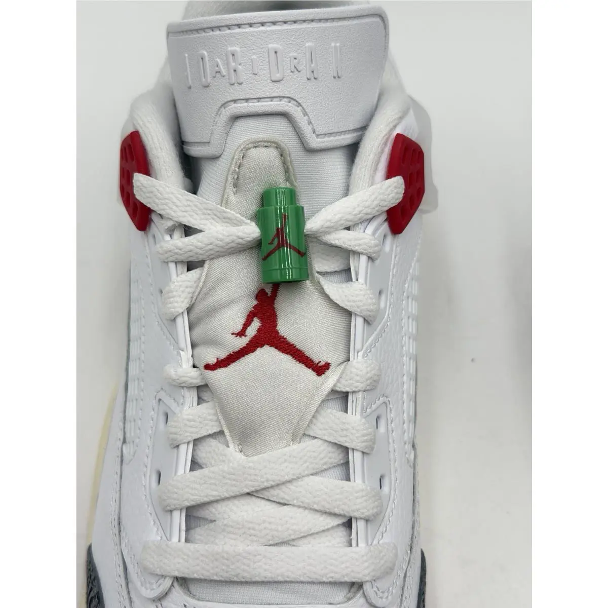 Nike shoes - jordan spizike low - spizike low - white red black 4