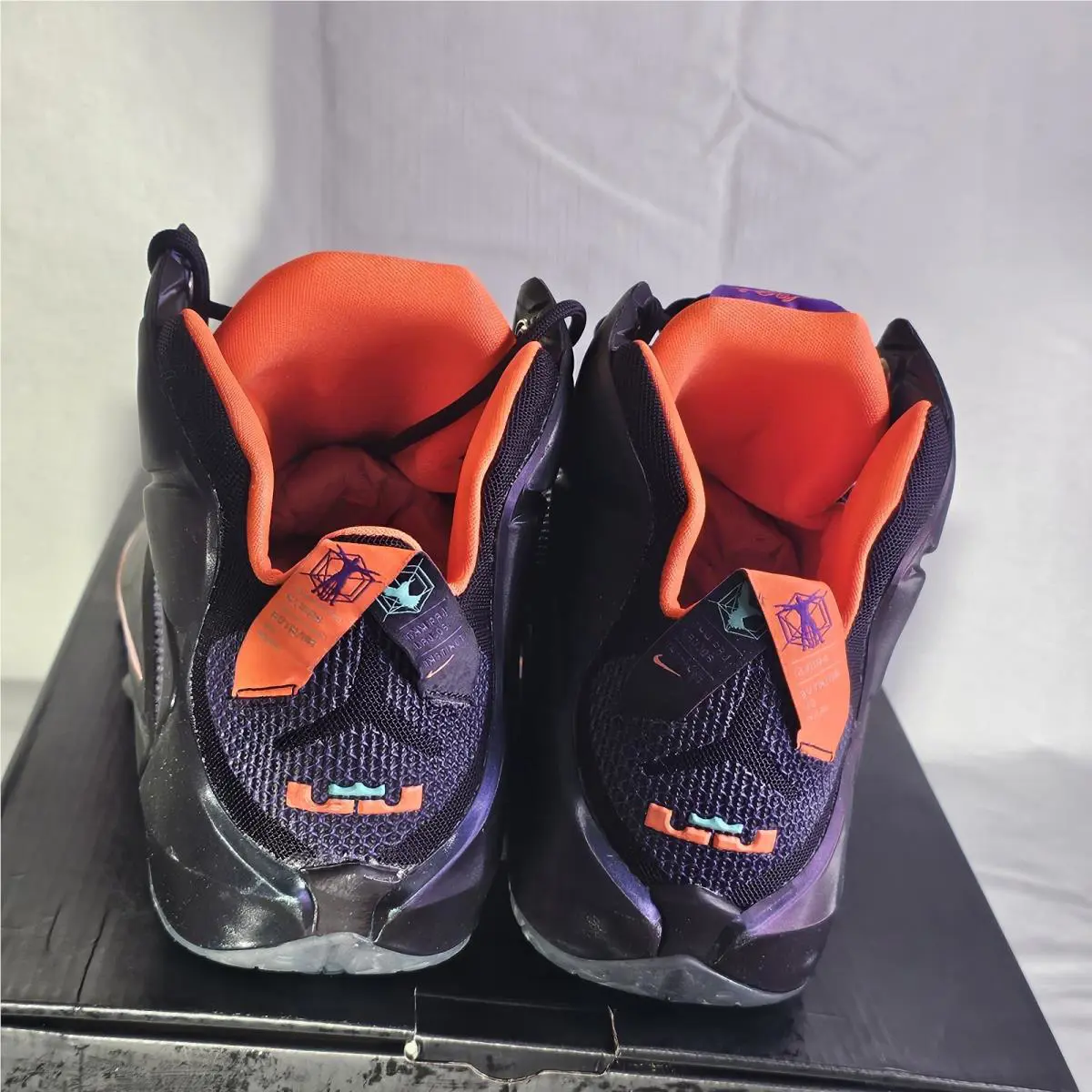 Nike shoes - Nike LeBron 12 - LeBron - 684593-583 - Purple, Manufacturer: Cave Purple/Hyper Grape-Hyper Crimson 2
