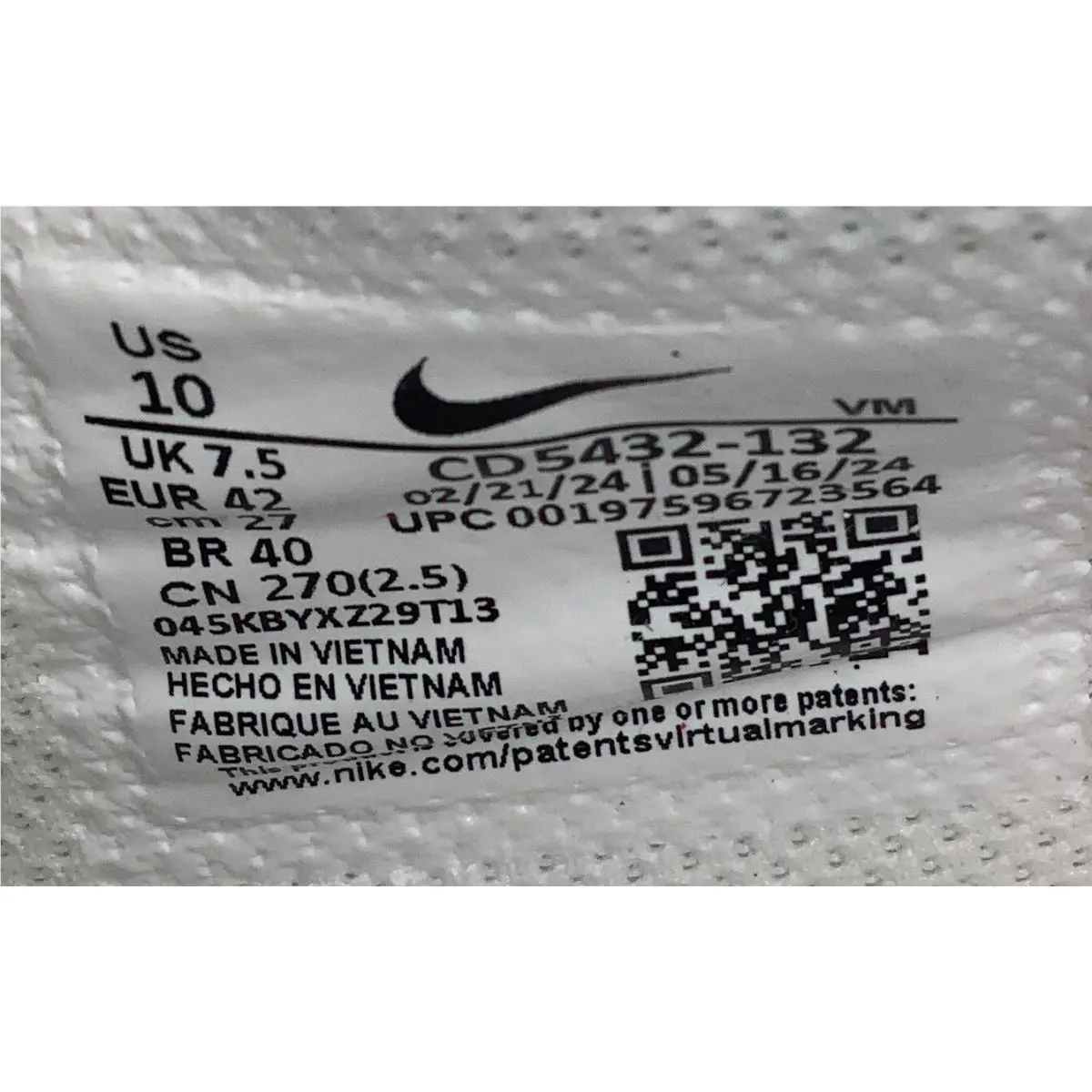Nike shoes - Nike Air Max - Air Max - CD5432-132 - White (UPC: 197596723564) 5