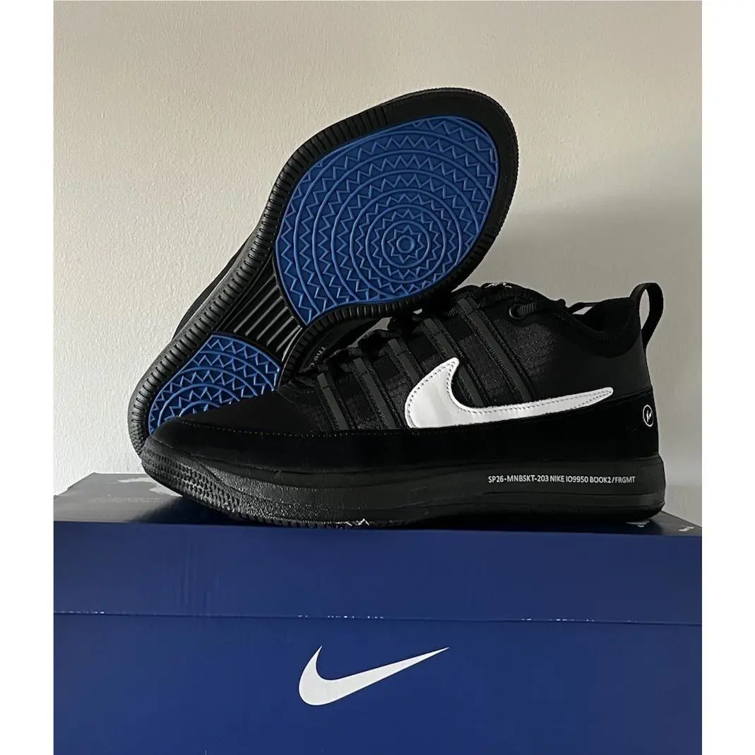 Nike shoes - Nike Book 2 - Book - Black/Royal Blue 1