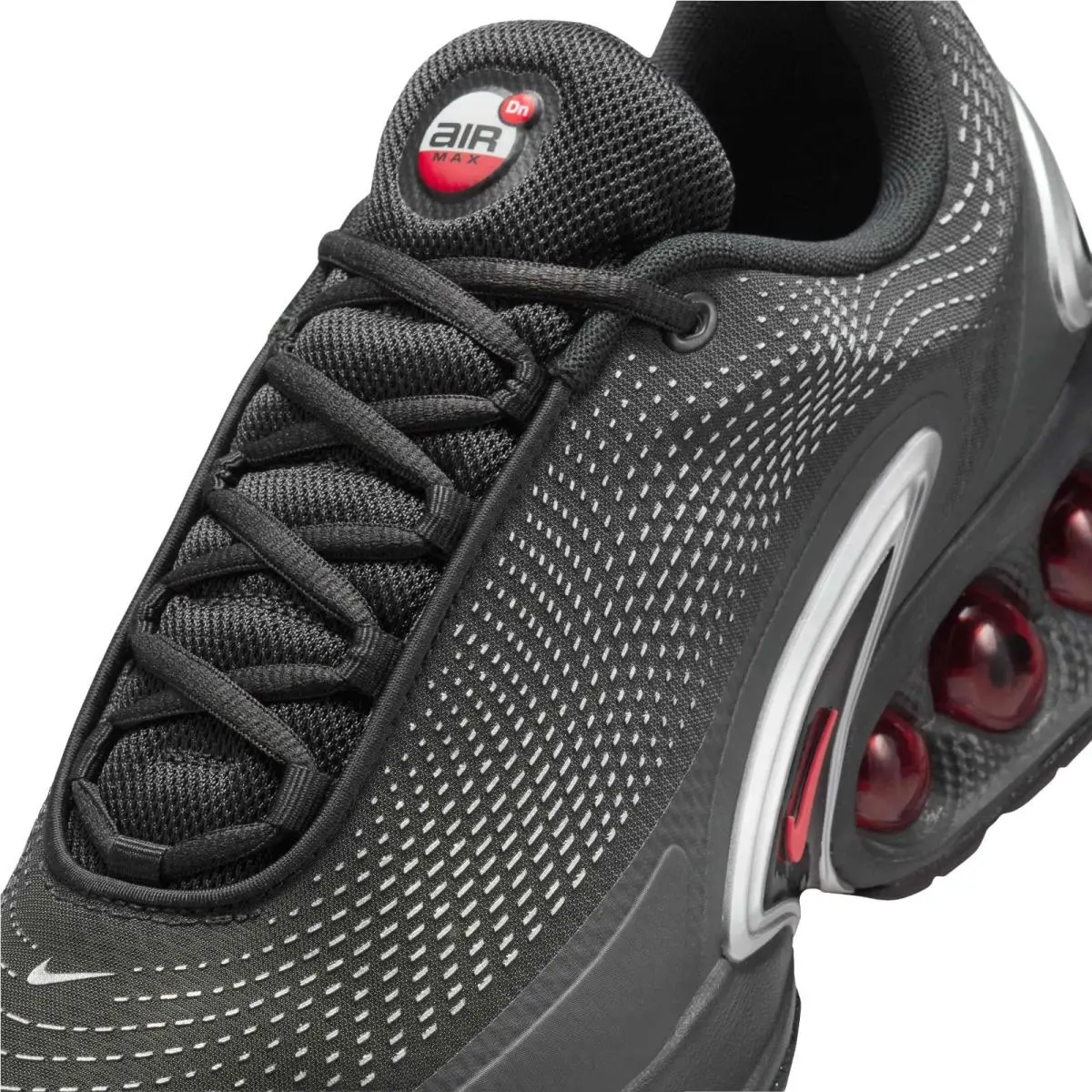 Nike shoes - Nike Air Max DN - Air Max - DDV3337-016 - Black/Black/Metallic Silver/University Red (UPC: 197862614992) 6