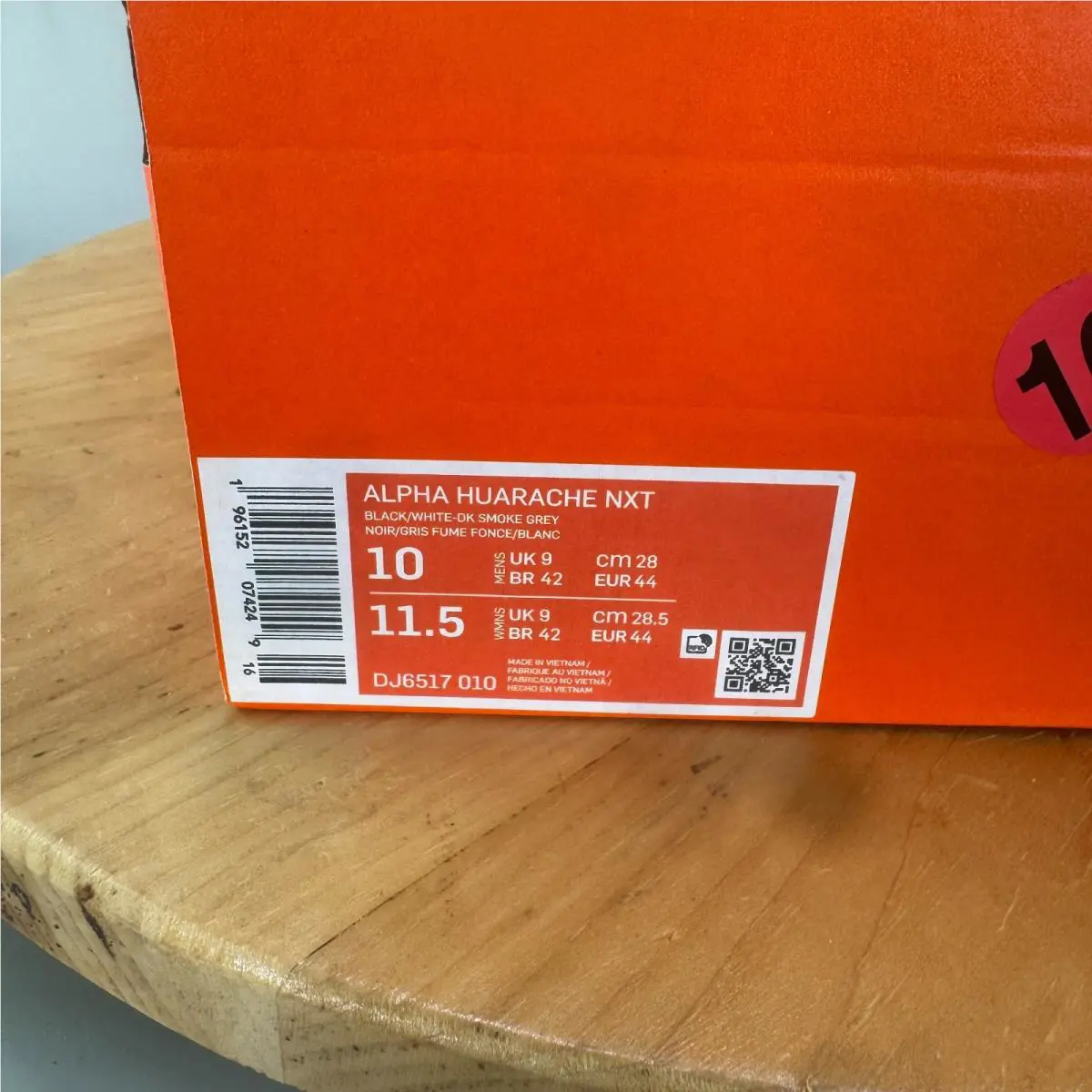 Nike shoes - Nike Alpha Huarache - Alpha Huarache - DJ6517-010 - Black 7