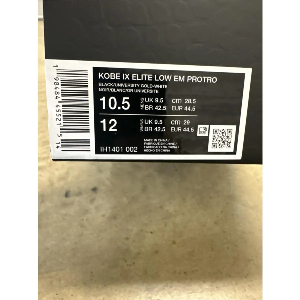 Nike shoes - Nike Kobe 9 - Kobe - Black, Yellow, White 2