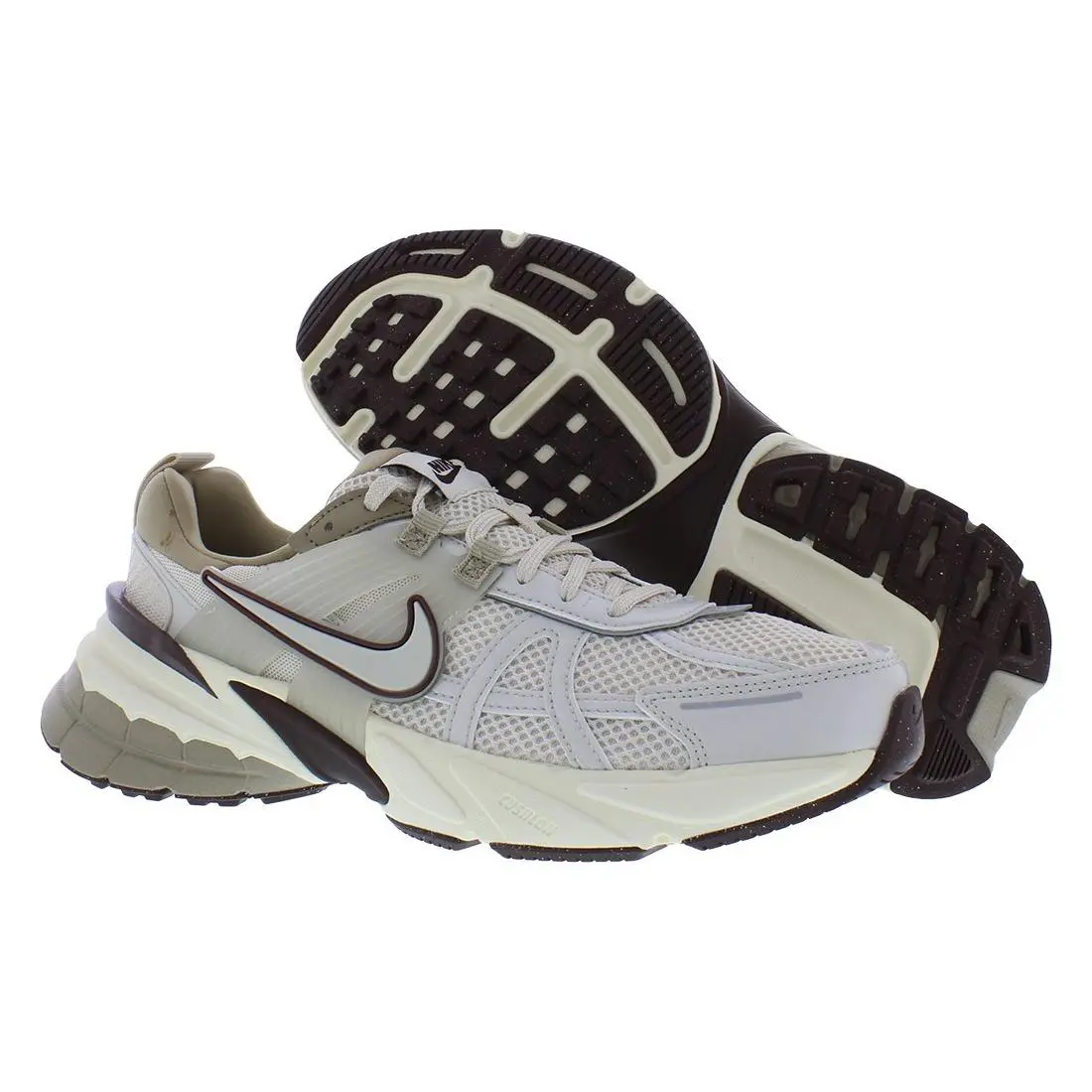 Nike V2k Run Womens Shoes Size 11.5 Color: Light Orewood Brown/light Bone