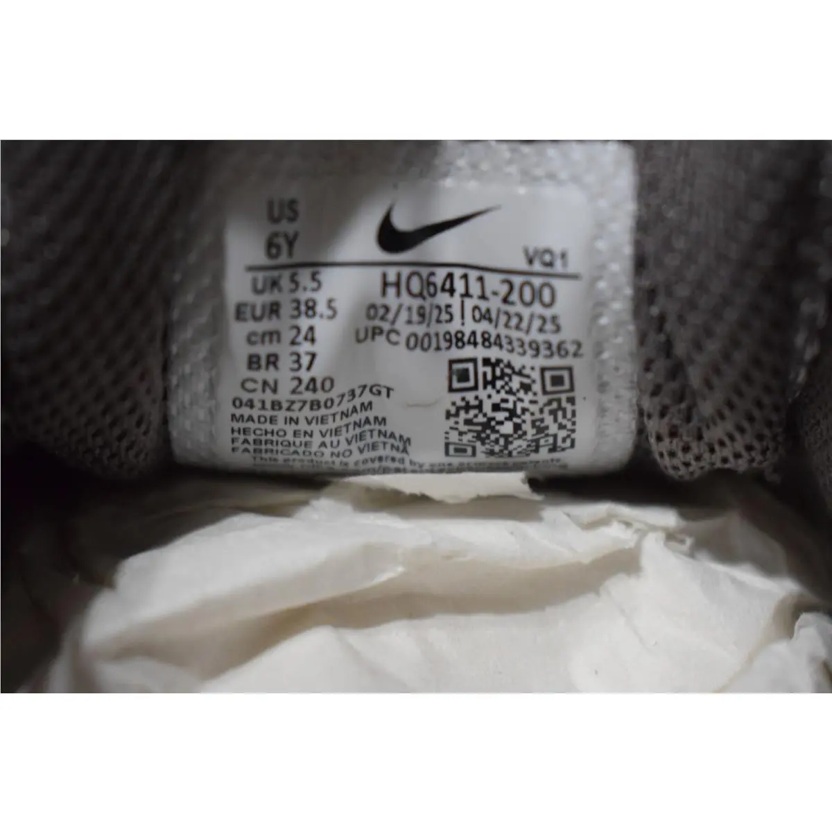 Nike shoes - Gray Silver Black 5
